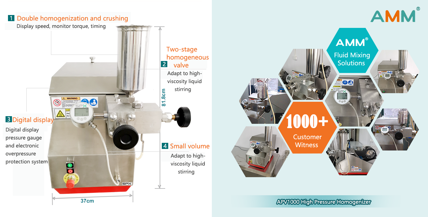 APV1000-High Pressure Homogenizer